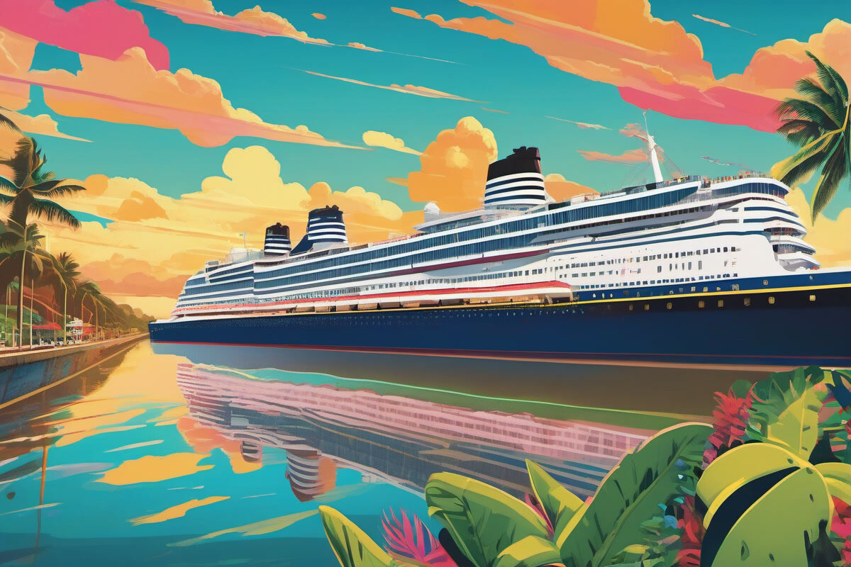 Disney Adventure va passar pel Canal de Panamà: un nou rècord per als vaixells de passatgers