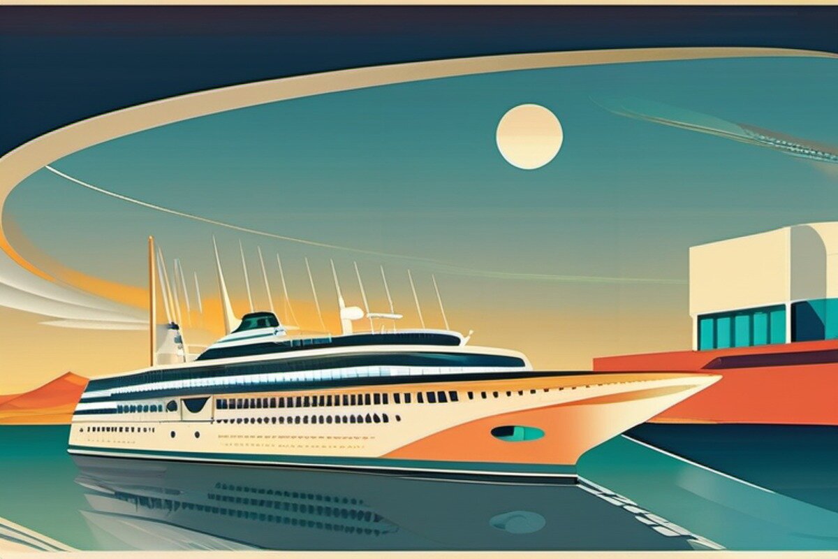 Visão de Meyer Werft: um conceito de navio de cruzeiro totalmente elétrico que pode mudar os cruzeiros europeus