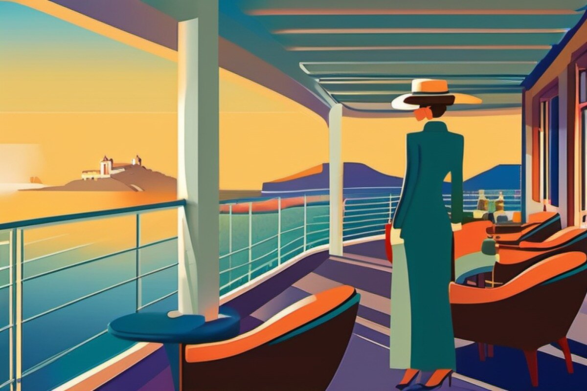 O que os cruzeiros ultraluxuosos realmente proporcionam: menos espetáculo, mais tranquilidade