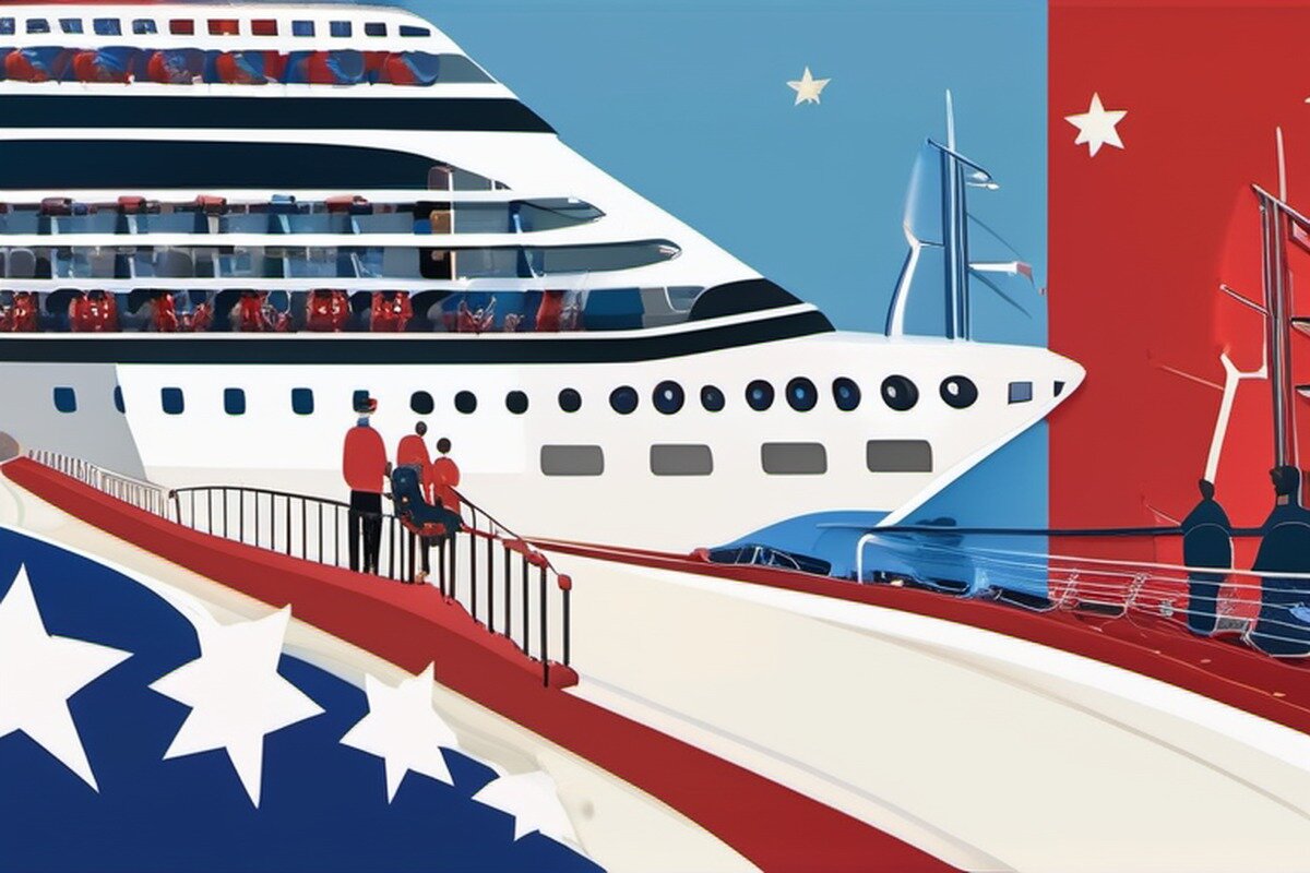 El evento America250 de Carnival en Baltimore convierte el crucero del puerto base en un teatro cívico