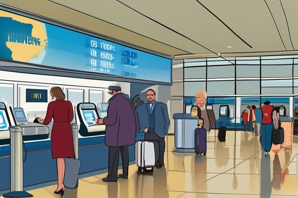 Il check-in remoto di MSC a Seattle mostra che l’imbarco si sta allontanando dal banco del terminal